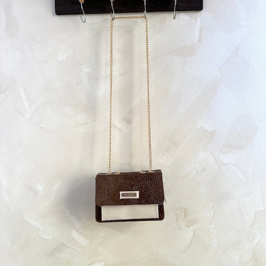 Dulce's Mini Leather Shoulder Bag