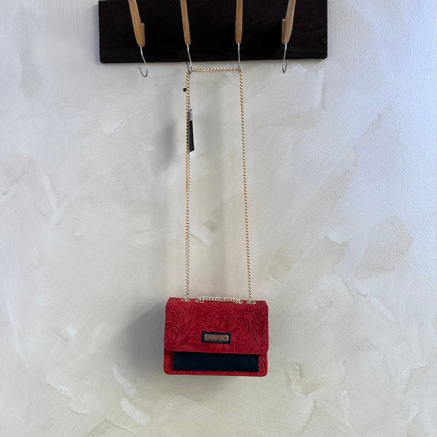 Dulce's Mini Leather Shoulder Bag