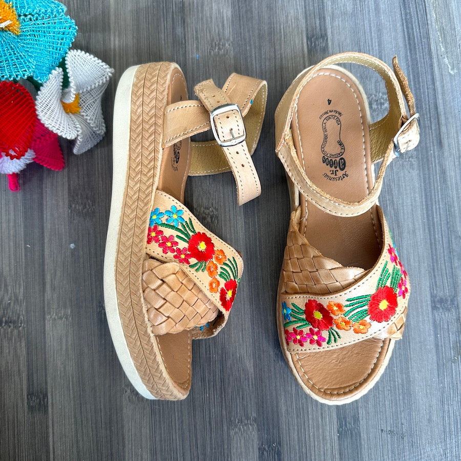 Arias Low Ankle Strap Platforms