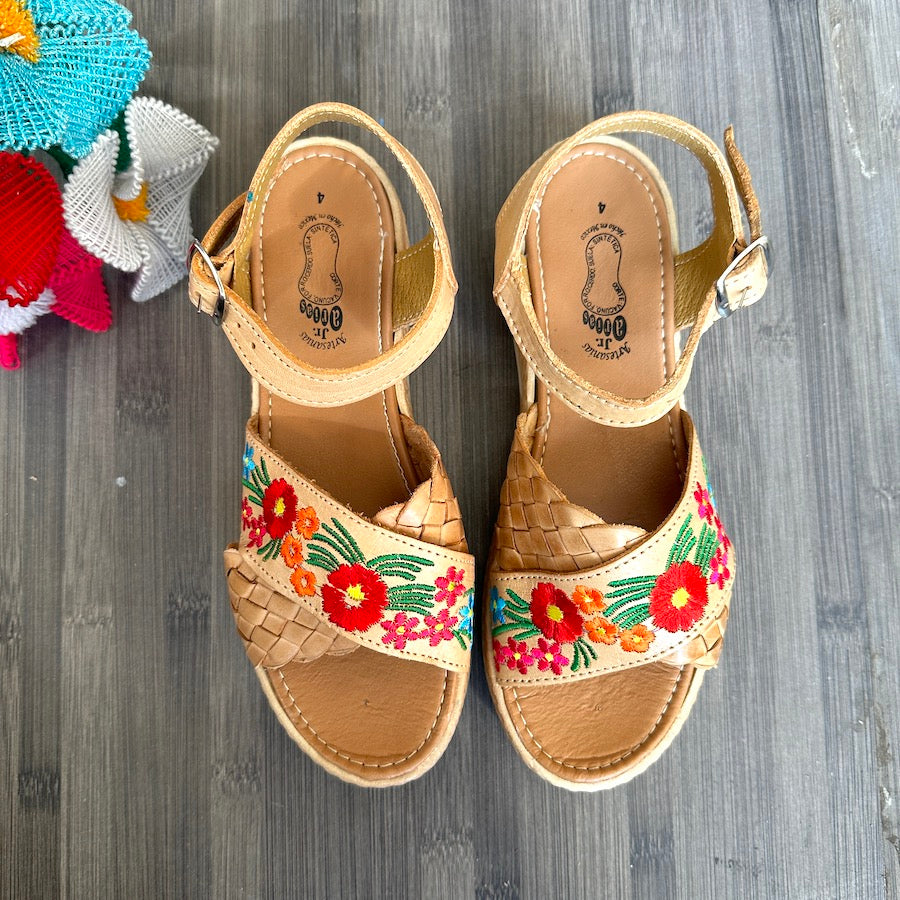 Arias Low Ankle Strap Platforms