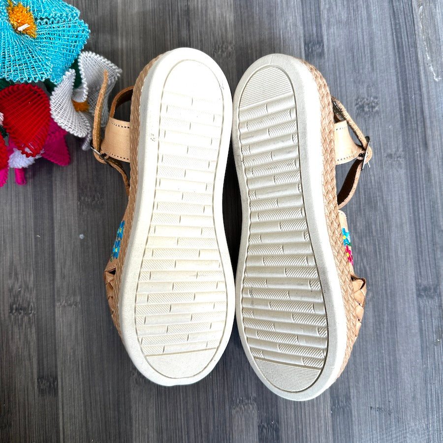 Arias Low Ankle Strap Platforms