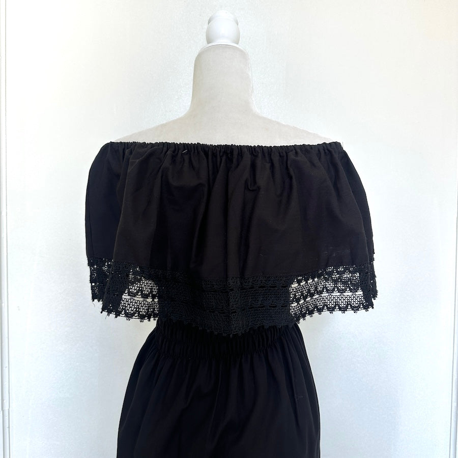 Traditional Campesino Off-Shoulder Dress (Size US S)