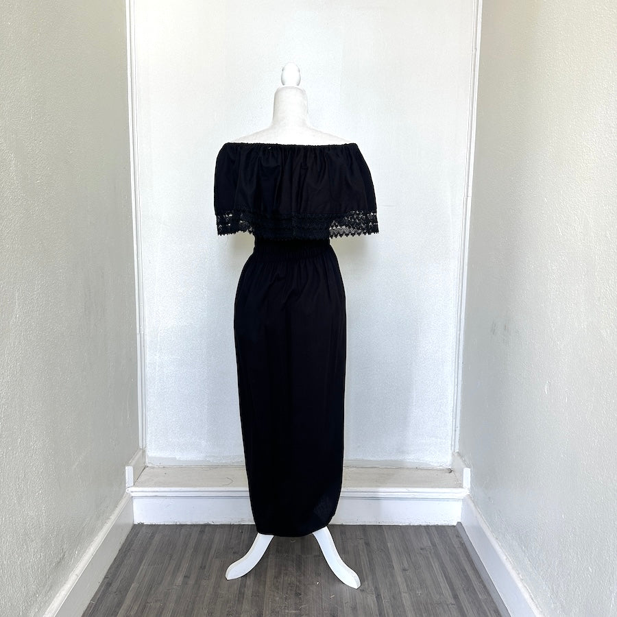 Traditional Campesino Off-Shoulder Dress (Size US S)