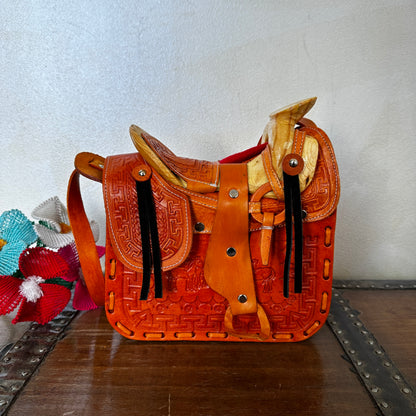 Rodeo Leather Saddle Bag