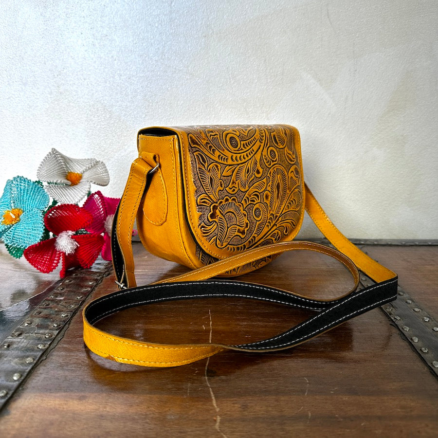 Catalina's Leather Crossbody Bag