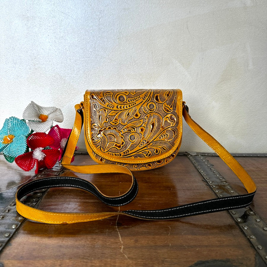 Catalina's Leather Crossbody Bag