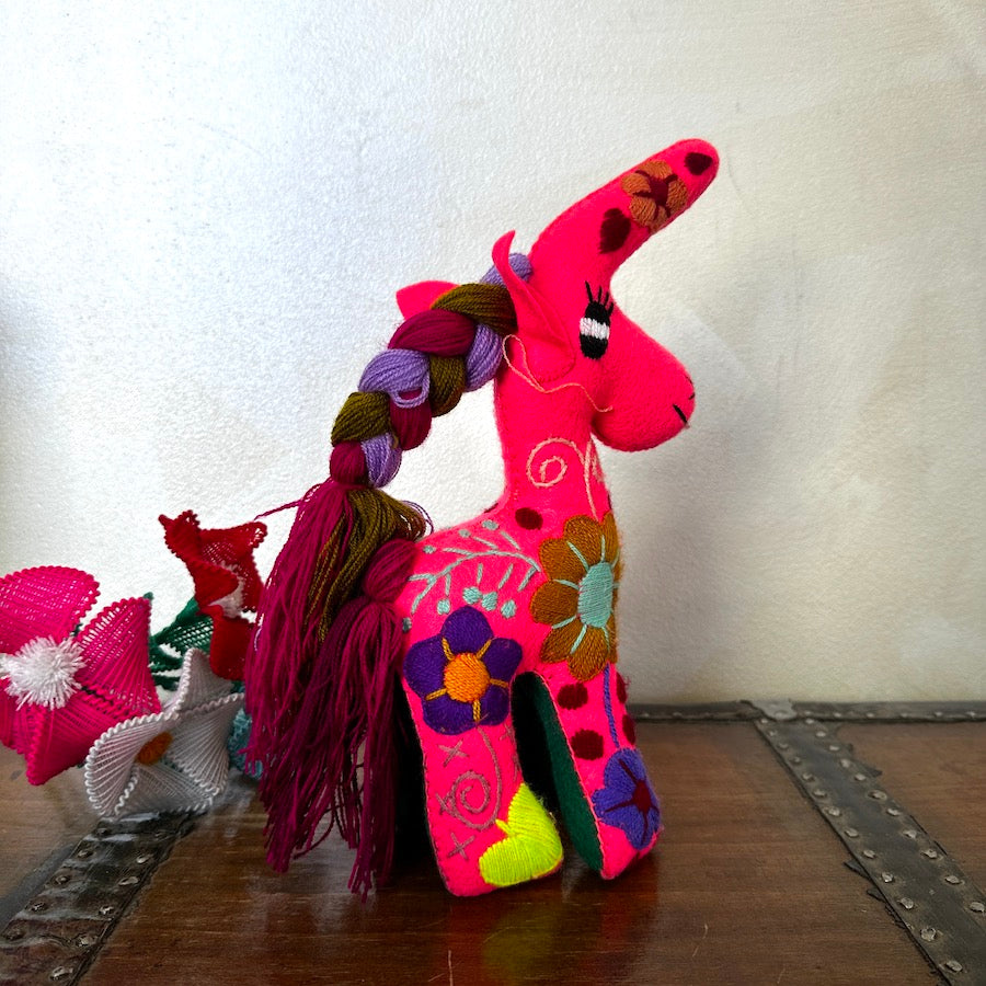 Embroidered Plush Unicorn