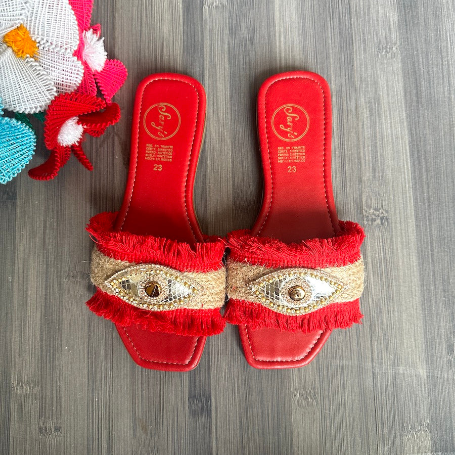 Sary's Evil Eye Huaraches