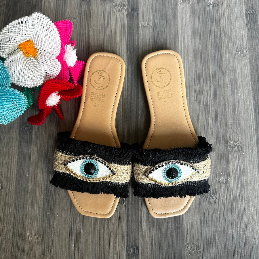 Sary's Evil Eye Huaraches