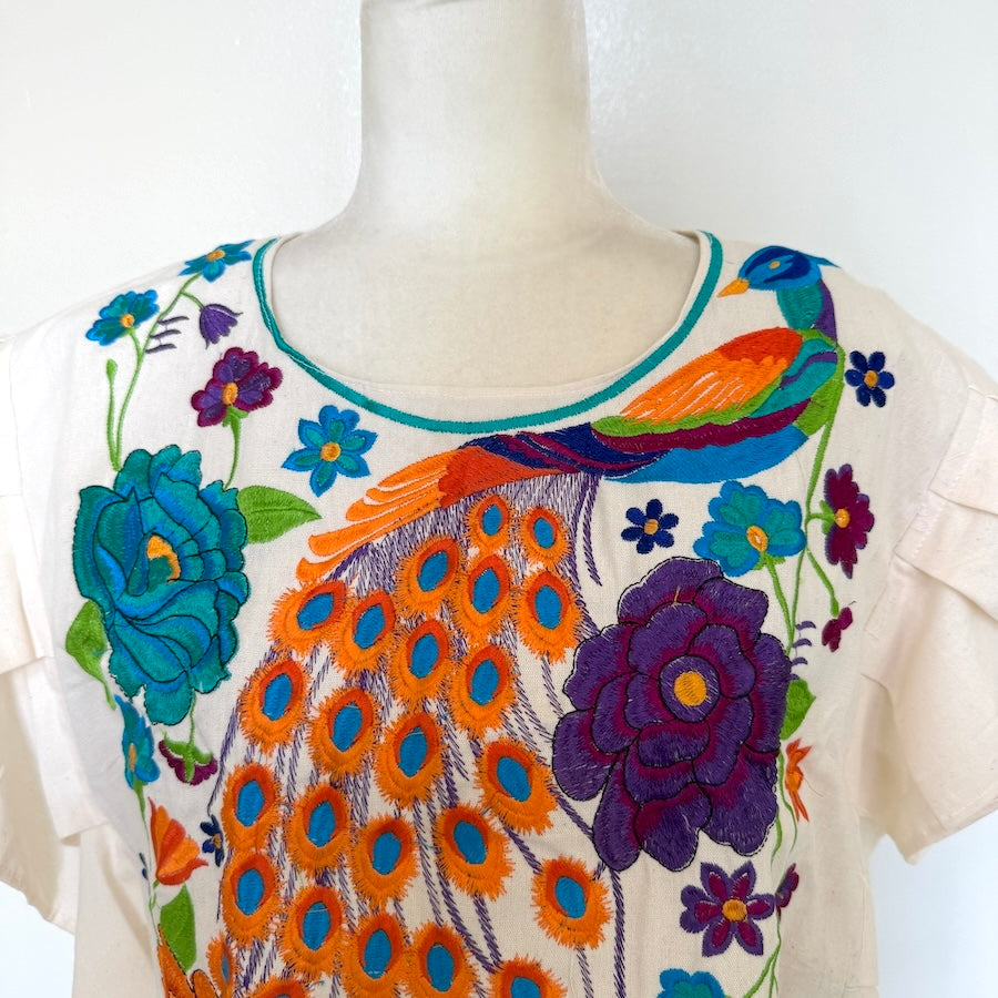 Gina's Embroidered Crop Top (Size US XL)
