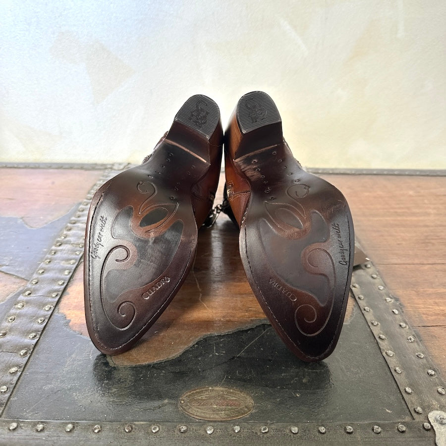 Cuadra Wmns Ankle Boots Biotin De Res Azteca Maple Leather 3F59RS