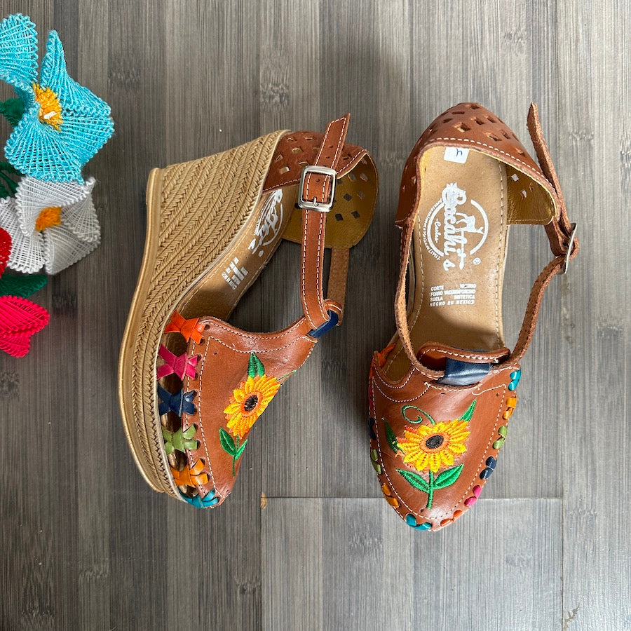 Girasol's Ankle Strap Wedges