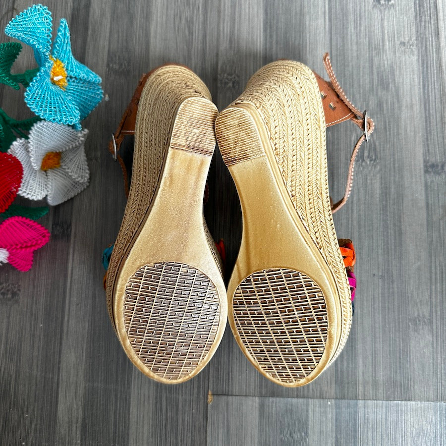 Girasol's Ankle Strap Wedges