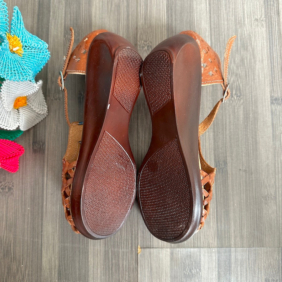 Cacahi's Ankle Strap Wedges