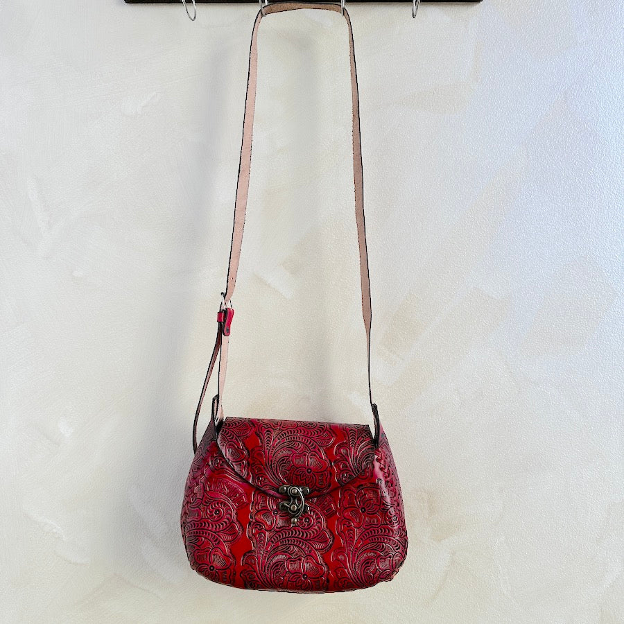 Camila's Leather Crossbody Bag