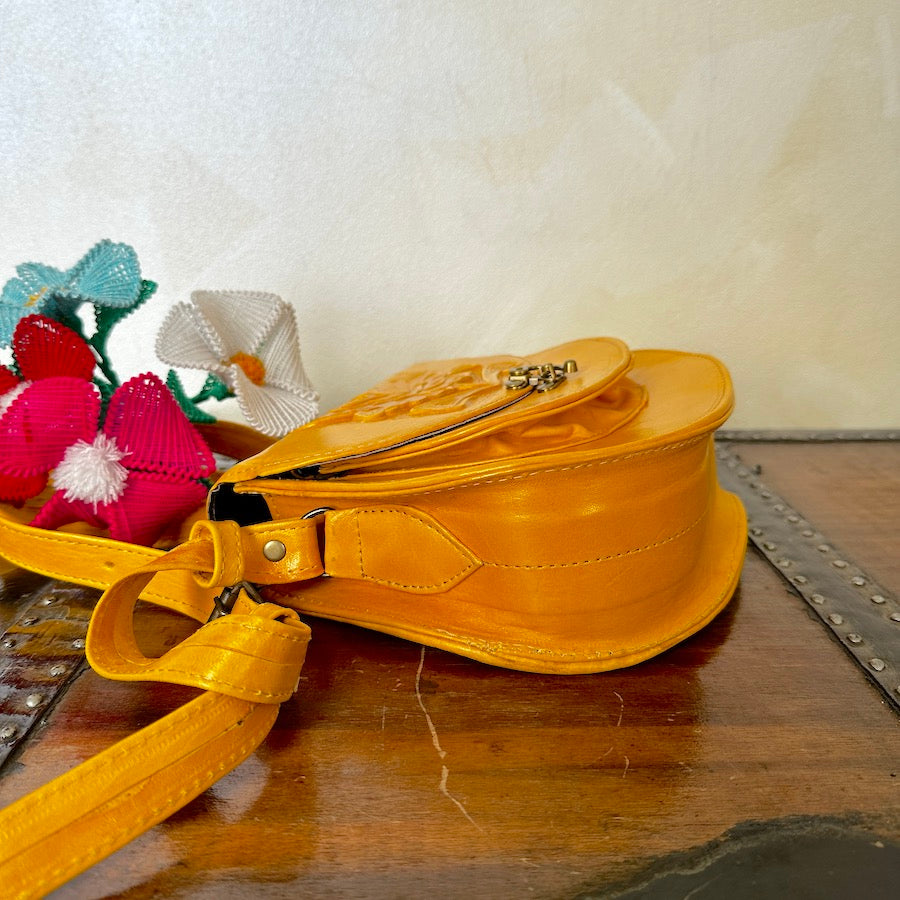 Elena's Leather Crossbody Bag