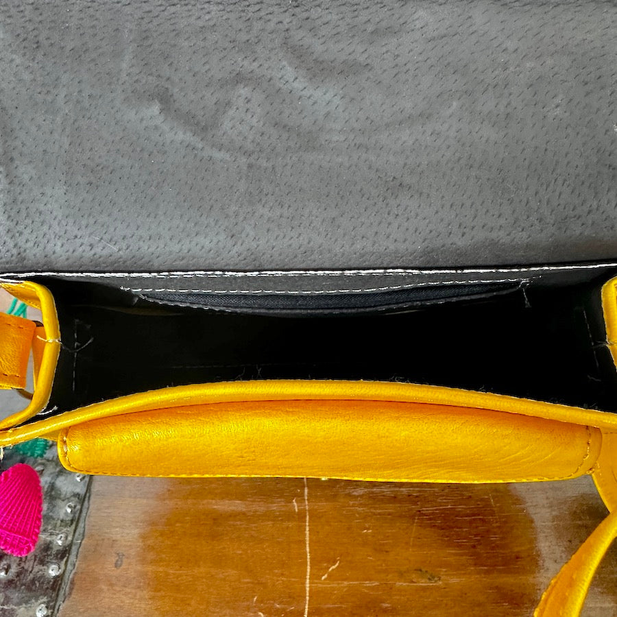 Elena's Leather Crossbody Bag