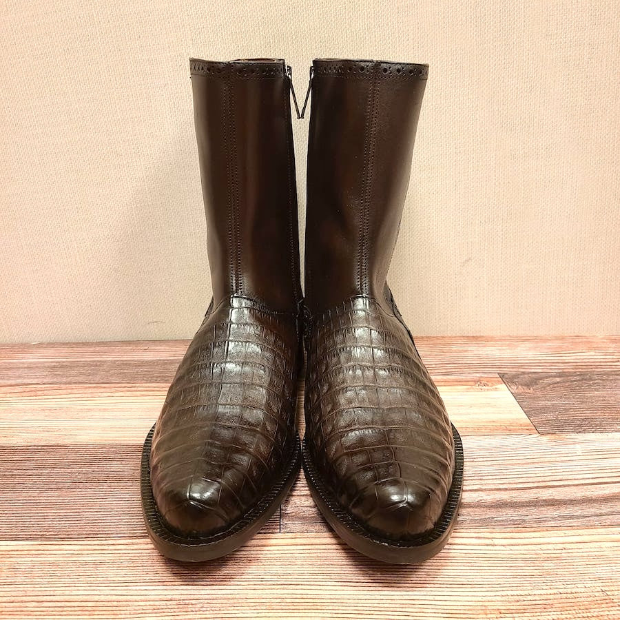 Franco Cuadra Mens Brown Dress Boot 827FWTS