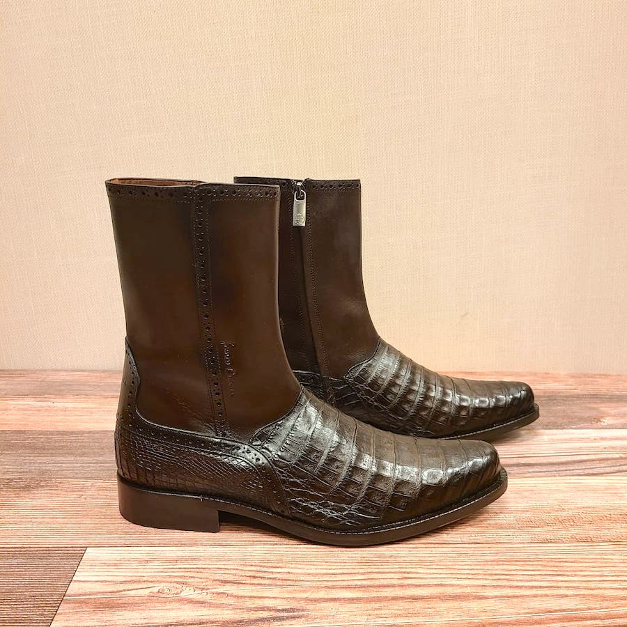 Franco Cuadra Mens Brown Dress Boot 827FWTS