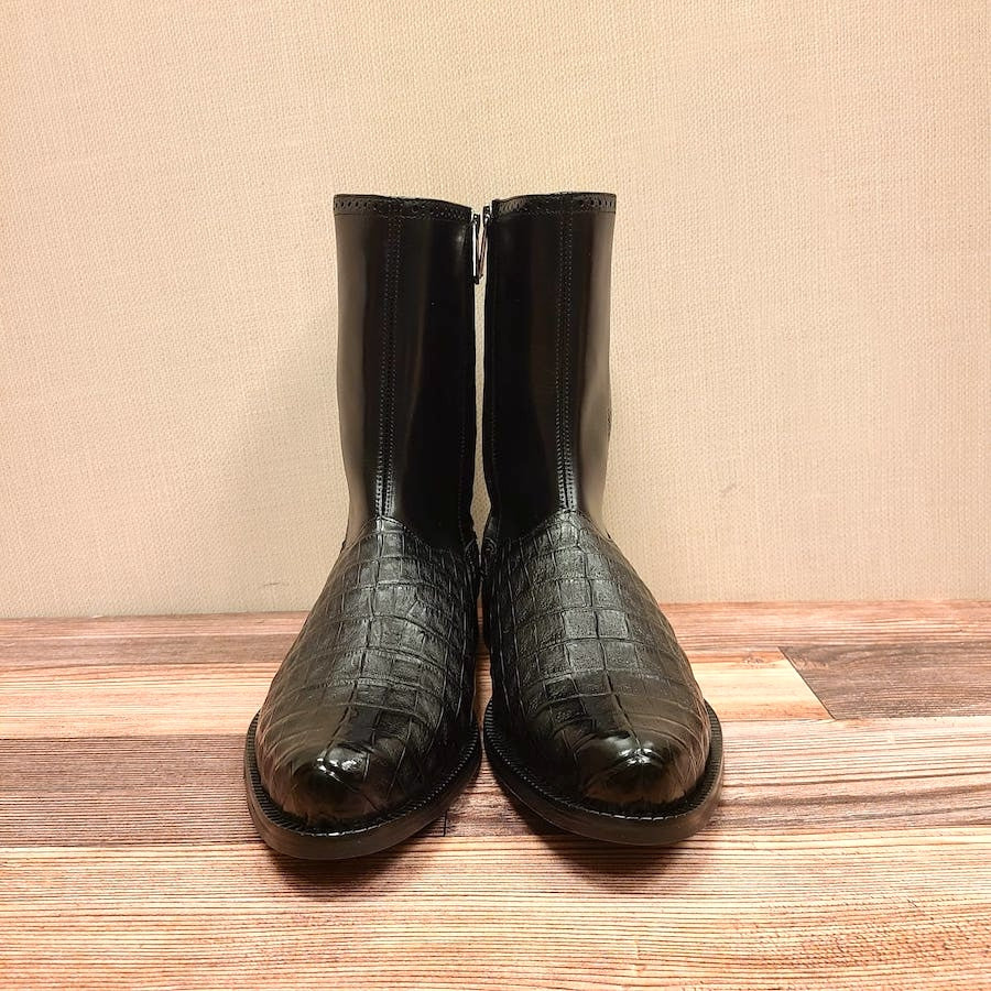 Franco Cuadra Mens Black Dress Boot 827FWTS