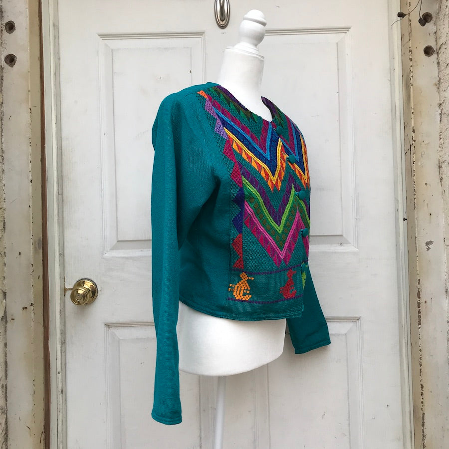 Artisan Embroidered Jacket ( M )