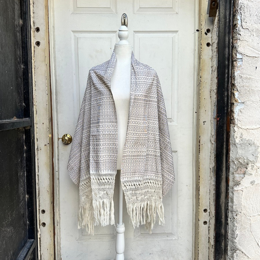 Mexican Artisan Shawl ( O/S )