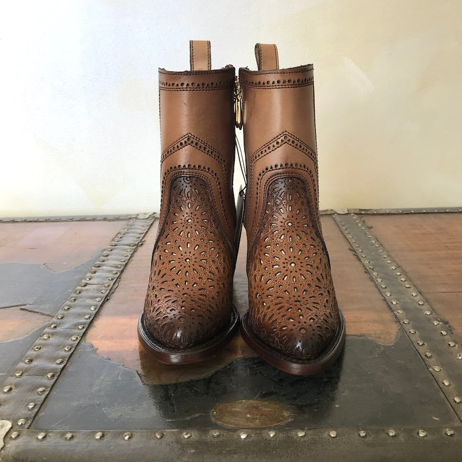 Cuadra Wmns Ankle Boots Maple Leather 3F94RS