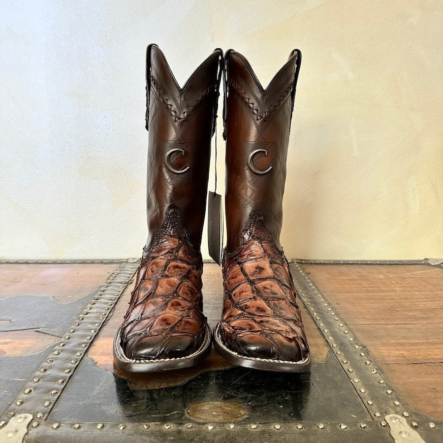 Cuadra Mens Pirarucu Chocolate Boots 3Z2FPI