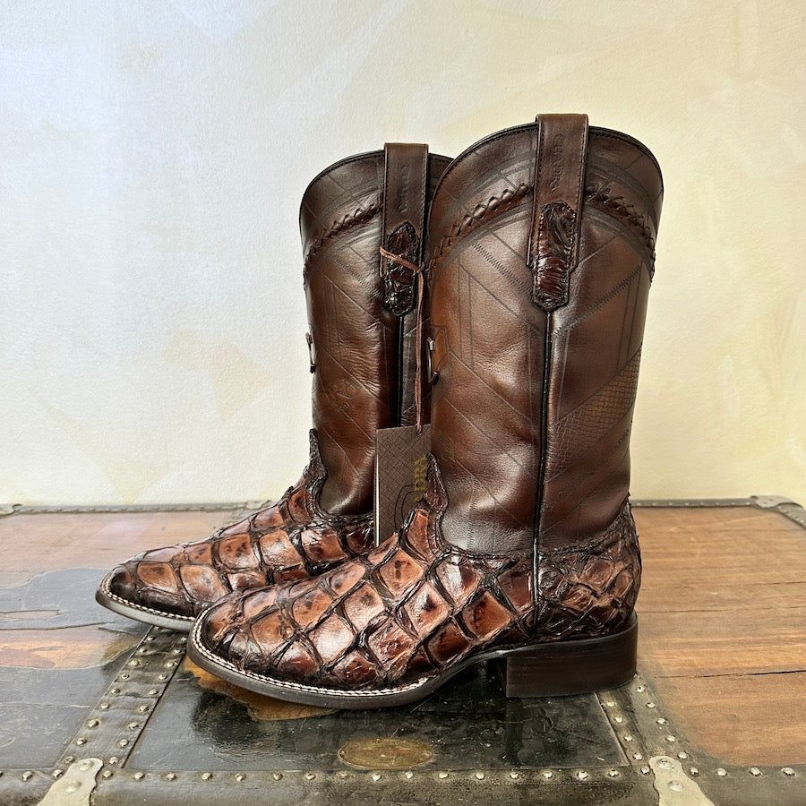 Cuadra Mens Pirarucu Chocolate Boots 3Z2FPI
