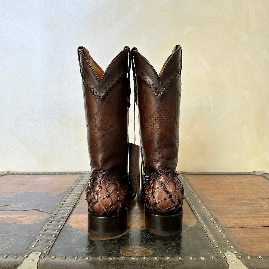 Cuadra Mens Pirarucu Chocolate Boots 3Z2FPI