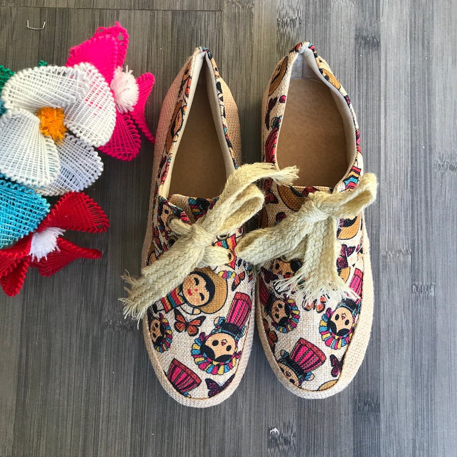 La Muneca Maria Lace-Up Shoes