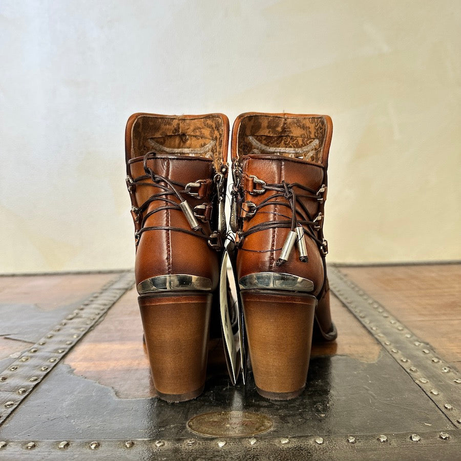 Cuadra Wmns Ankle Boots Crust Satro Castano Honey 3F48RS