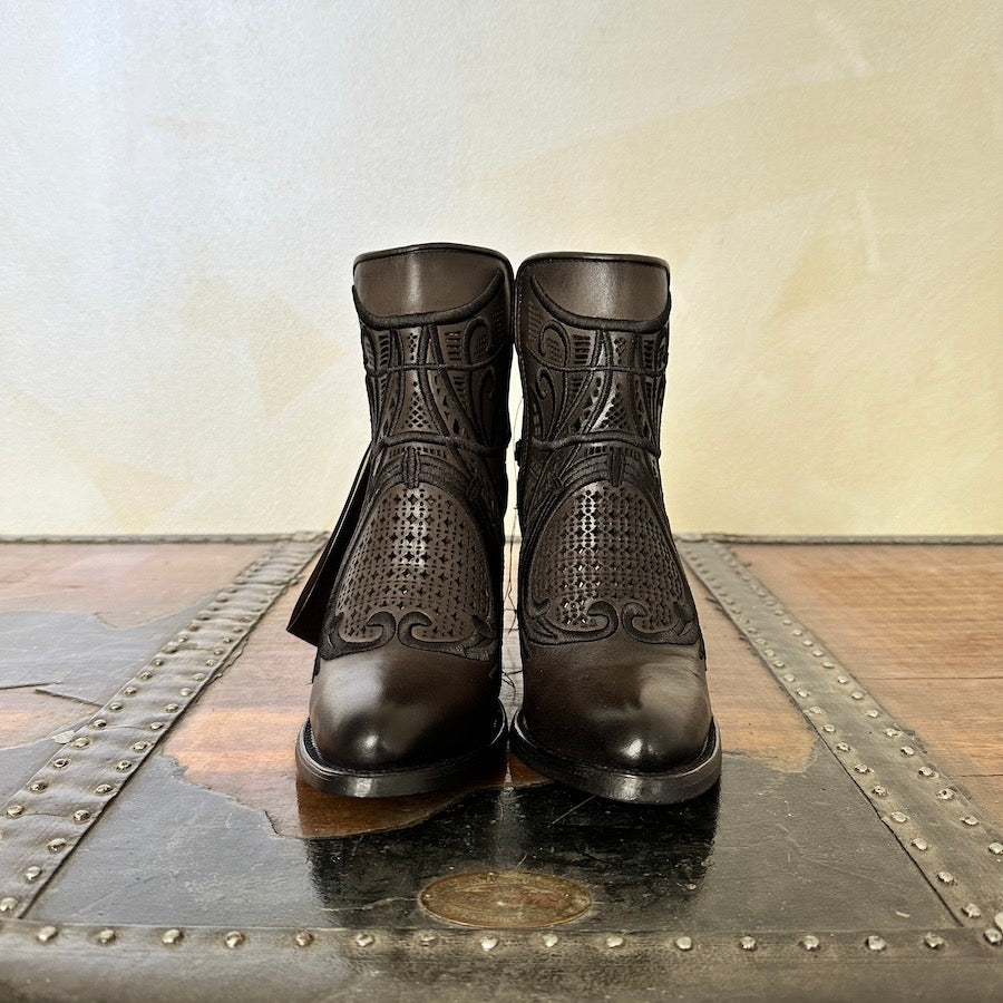 Cuadra Wmns Ankle Boots Crust Tokio Gris Black 3F48RS