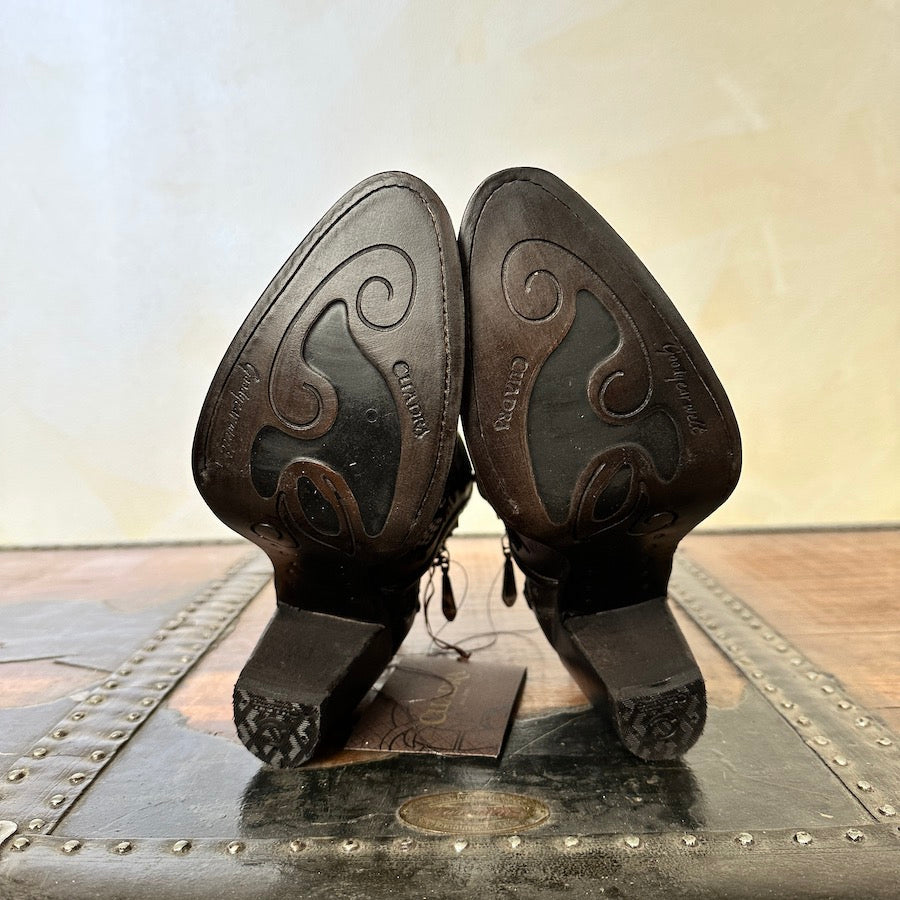 Cuadra Wmns Ankle Boots Crust Tokio Gris Black 3F48RS