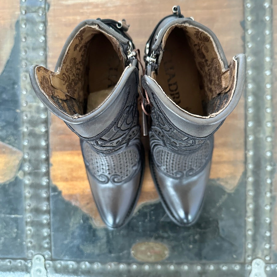 Cuadra Wmns Ankle Boots Crust Tokio Gris Black 3F48RS