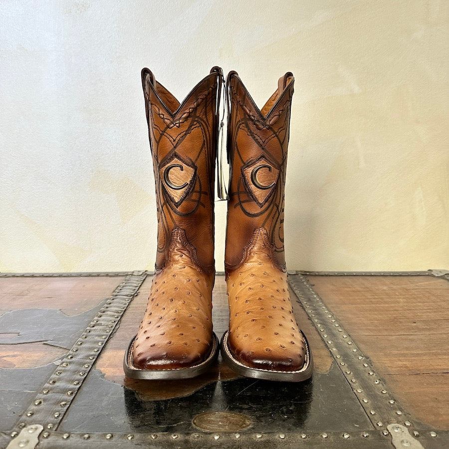 Cuadra Mens Ostrich Belly Flame Orix 3Z1OA1