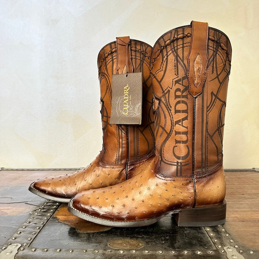 Cuadra Mens Ostrich Belly Flame Orix 3Z1OA1