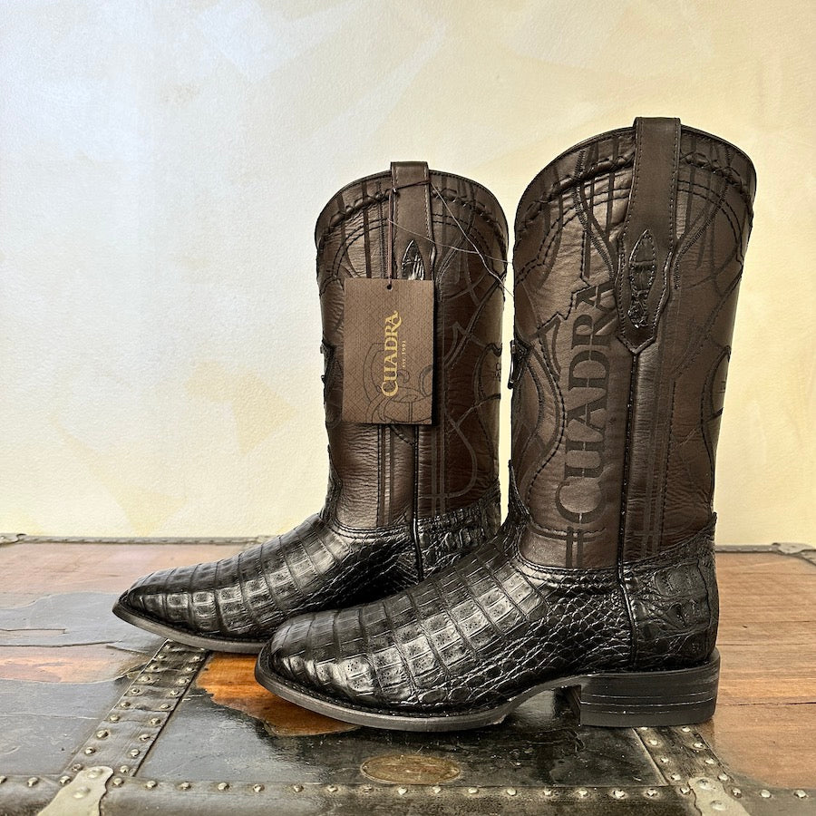 Cuadra Mens Fuscus Plunge Negro 1E1OFY