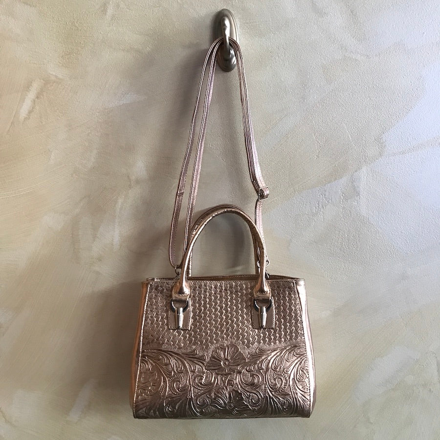 Edith's Leather Top-Handle Shoulder Bag