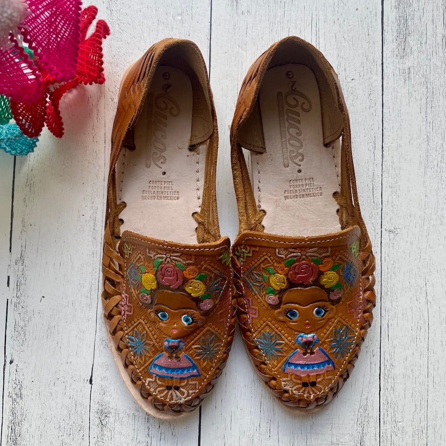 Frida Kahlo Slip-On Flats