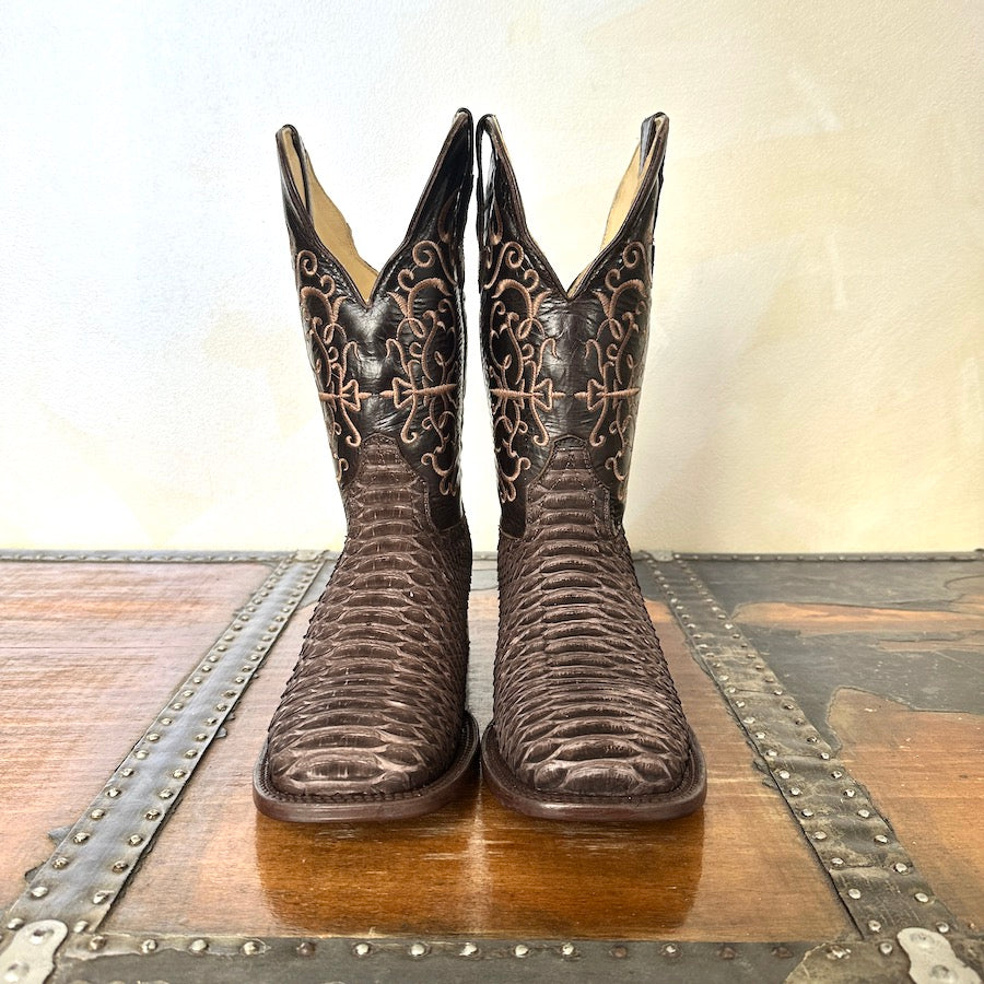 Franko Boots Mens Piton Cafe 100