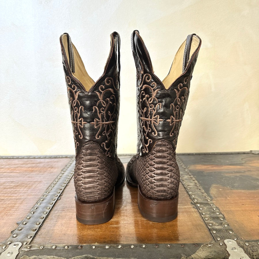 Franko Boots Mens Piton Cafe 100