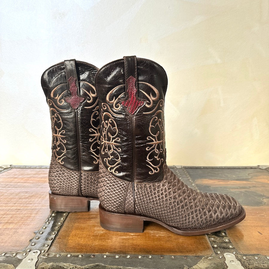 Franko Boots Mens Piton Cafe 100