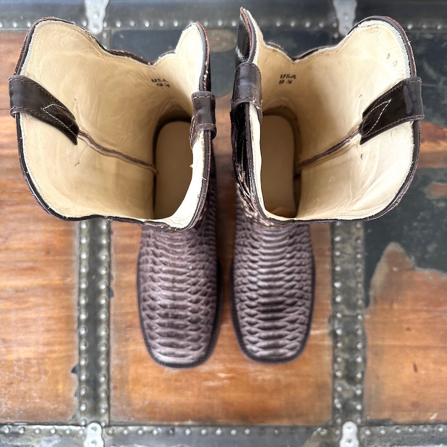 Franko Boots Mens Piton Cafe 100