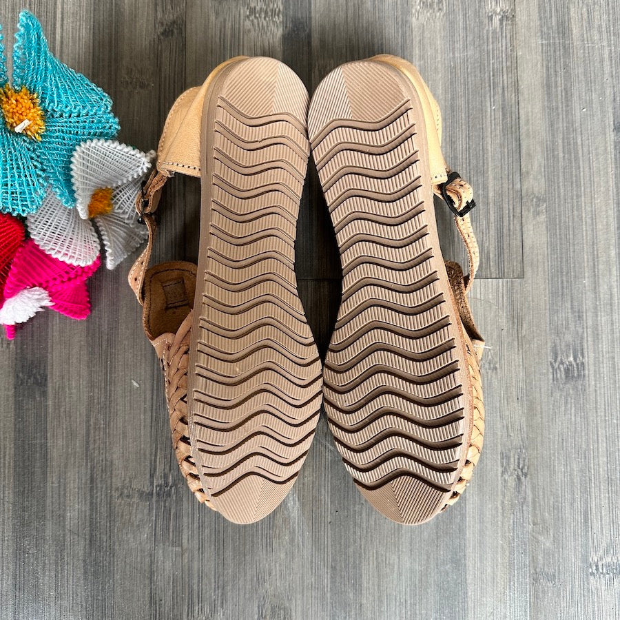 Elena's Ankle Strap Flats