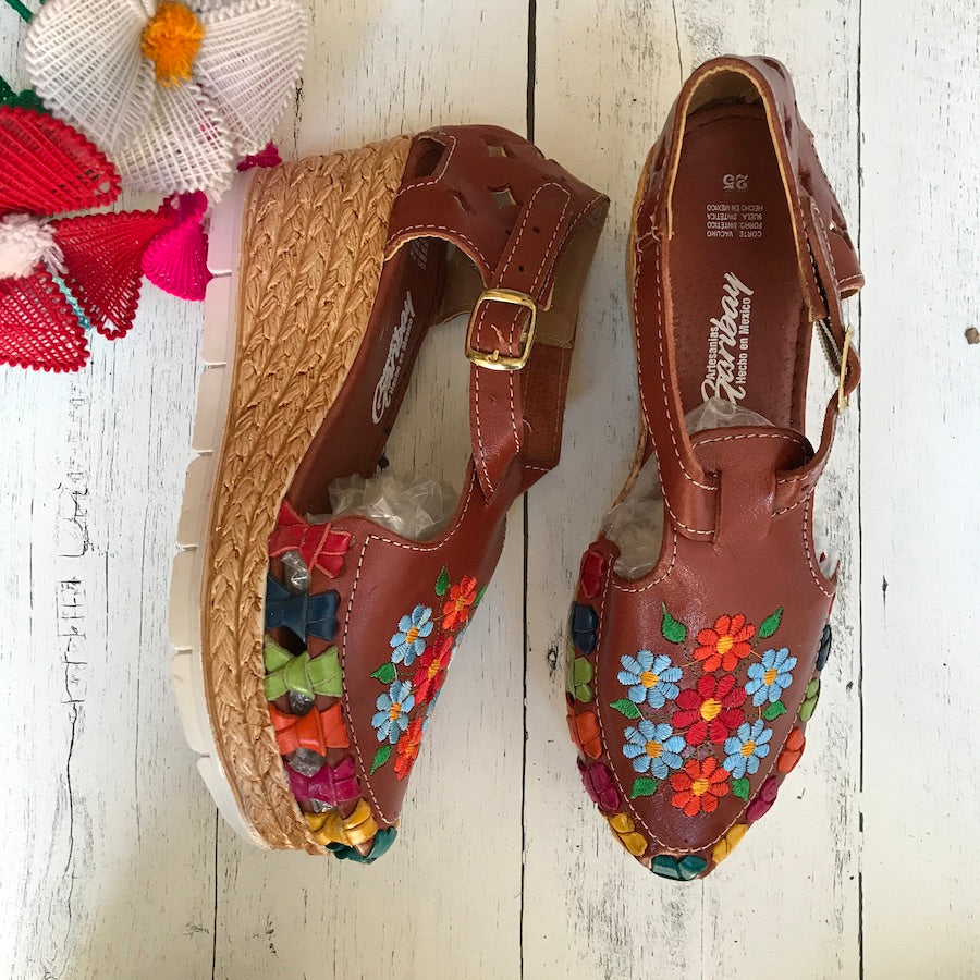 Garibay's Ankle Strap Wedges
