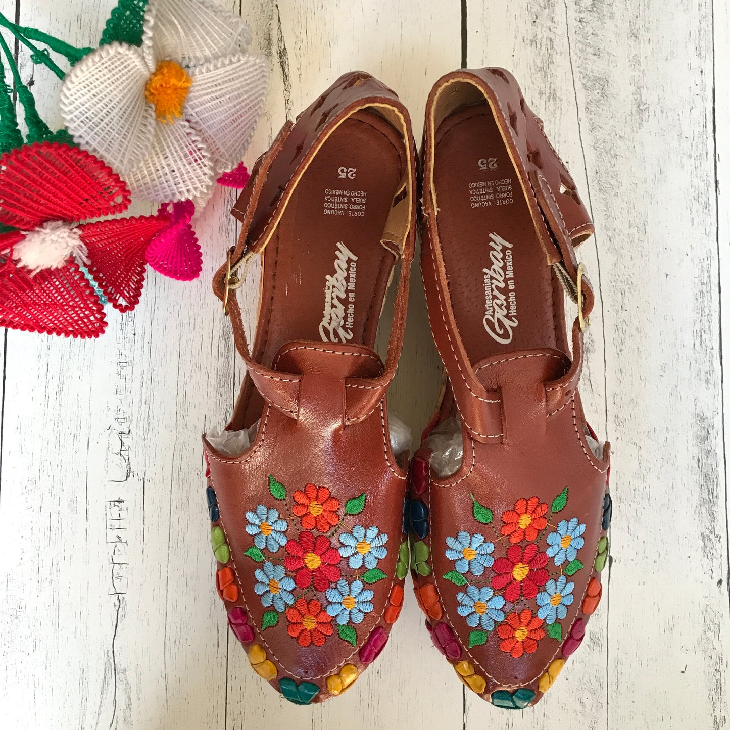 Garibay's Ankle Strap Wedges