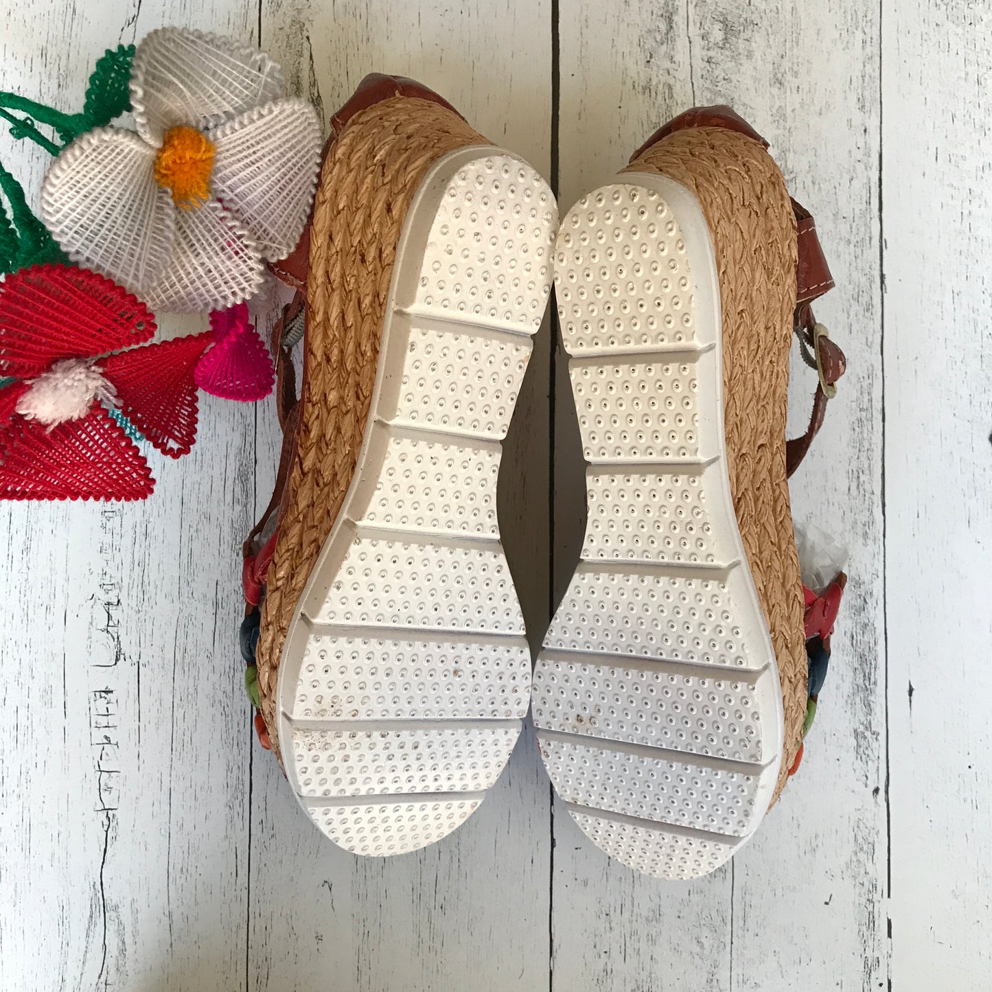 Garibay's Ankle Strap Wedges