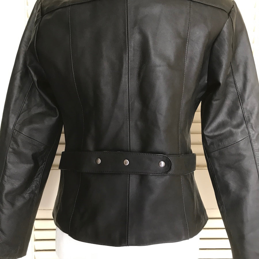 Jazmin's Embroidery Leather Jacket (Size US L)
