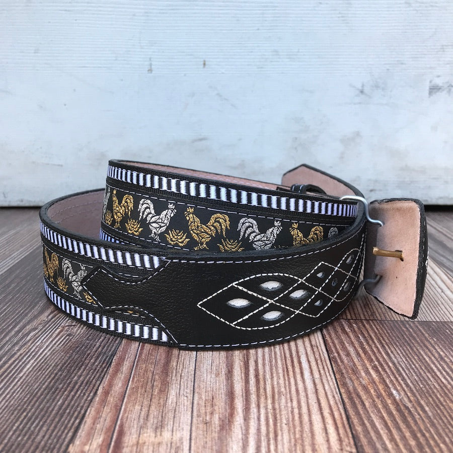 Leather Embroidered Western Belt – Lil Bit of Mexico Boutique
